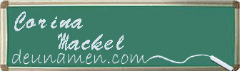 Corina Mackel Visitenkarte
